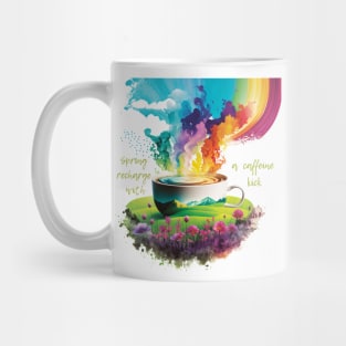 Spring Recharge with a Caffeine Kick Mug